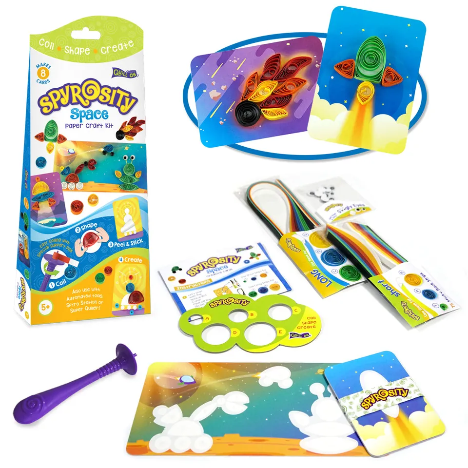 Imagimake Spyrosity Space set quilling 8 carduri