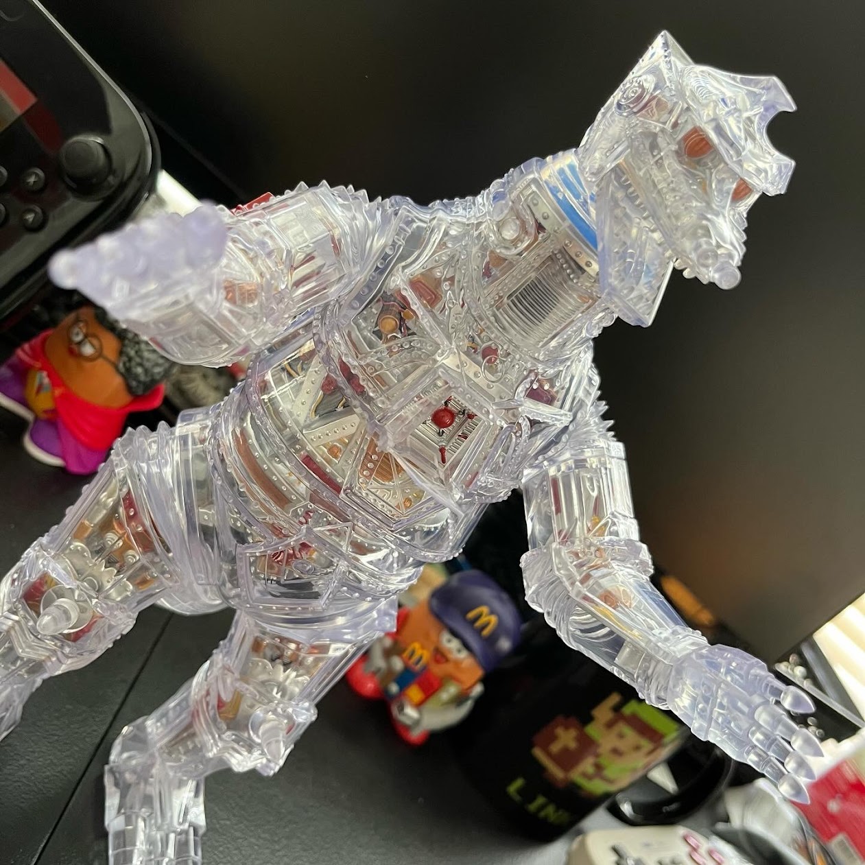 Super7 Toho Super Cyborg MechaGodzilla figura 28 cm clear