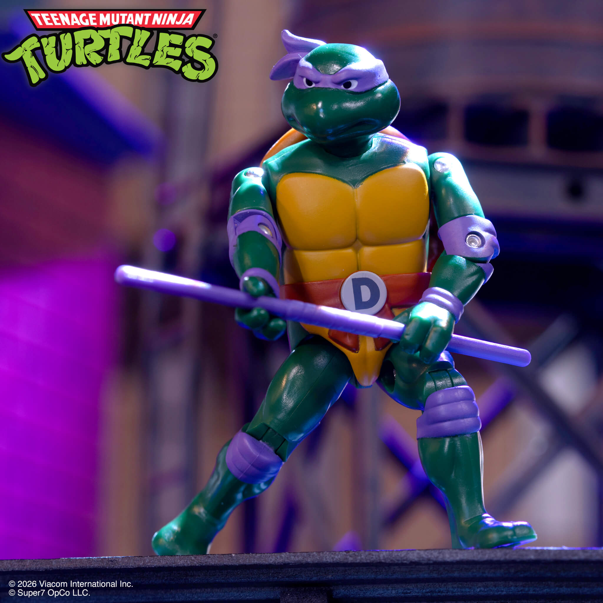 Super7 TMNT ReAction+ Wave 01 set 4 figurine 9,5 cm
