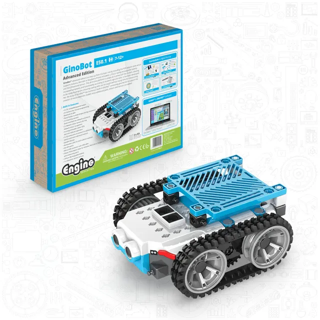 Engino GinoBot Advanced Edition robot programabil cu senzor