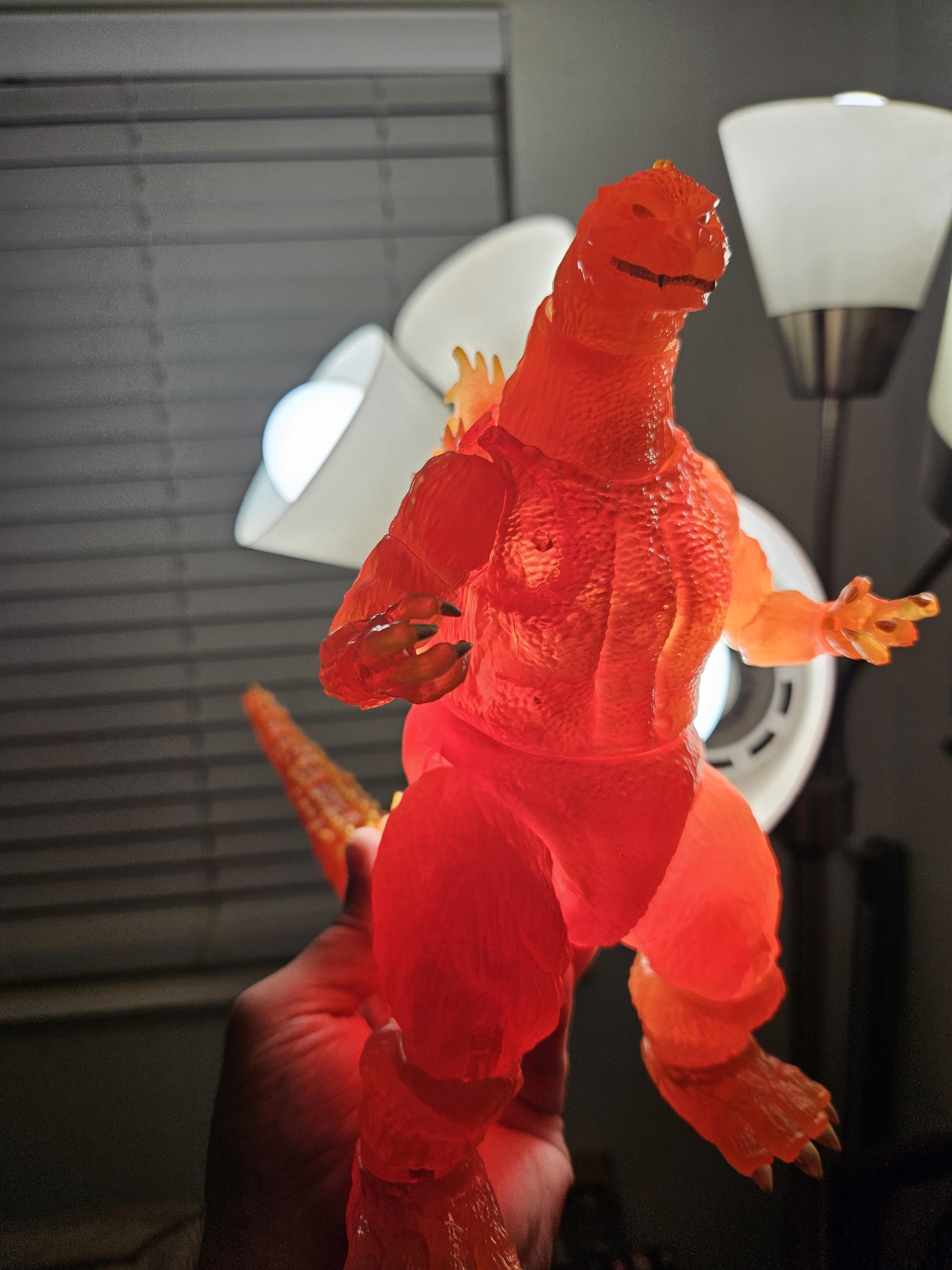 Toho ULTIMATES Blazing Godzilla 1200 figurina portocaliu 20 cm