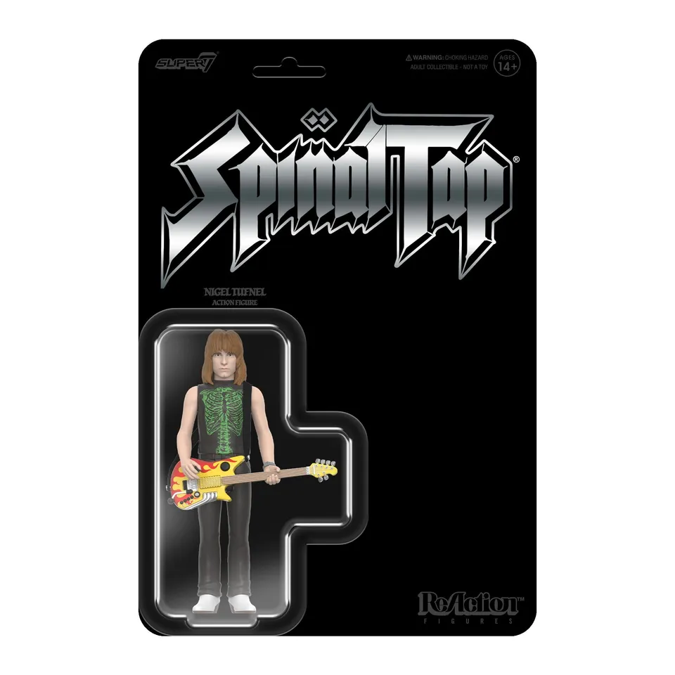 Super7 ReAction Nigel Tufnel figurina Spinal Tap cu chitara