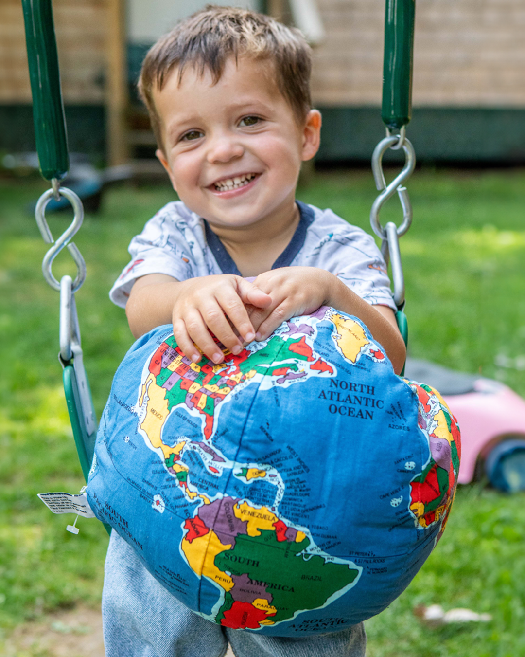 Hugg a Planet Classic Earth glob moale educational 12 inch