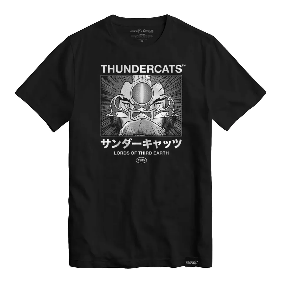 Super7 ThunderCats Poster tricou negru bumbac 100%