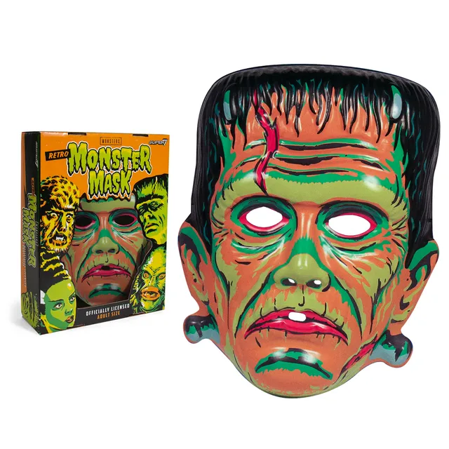Super7 Universal Monsters Frankenstein mască portocalie