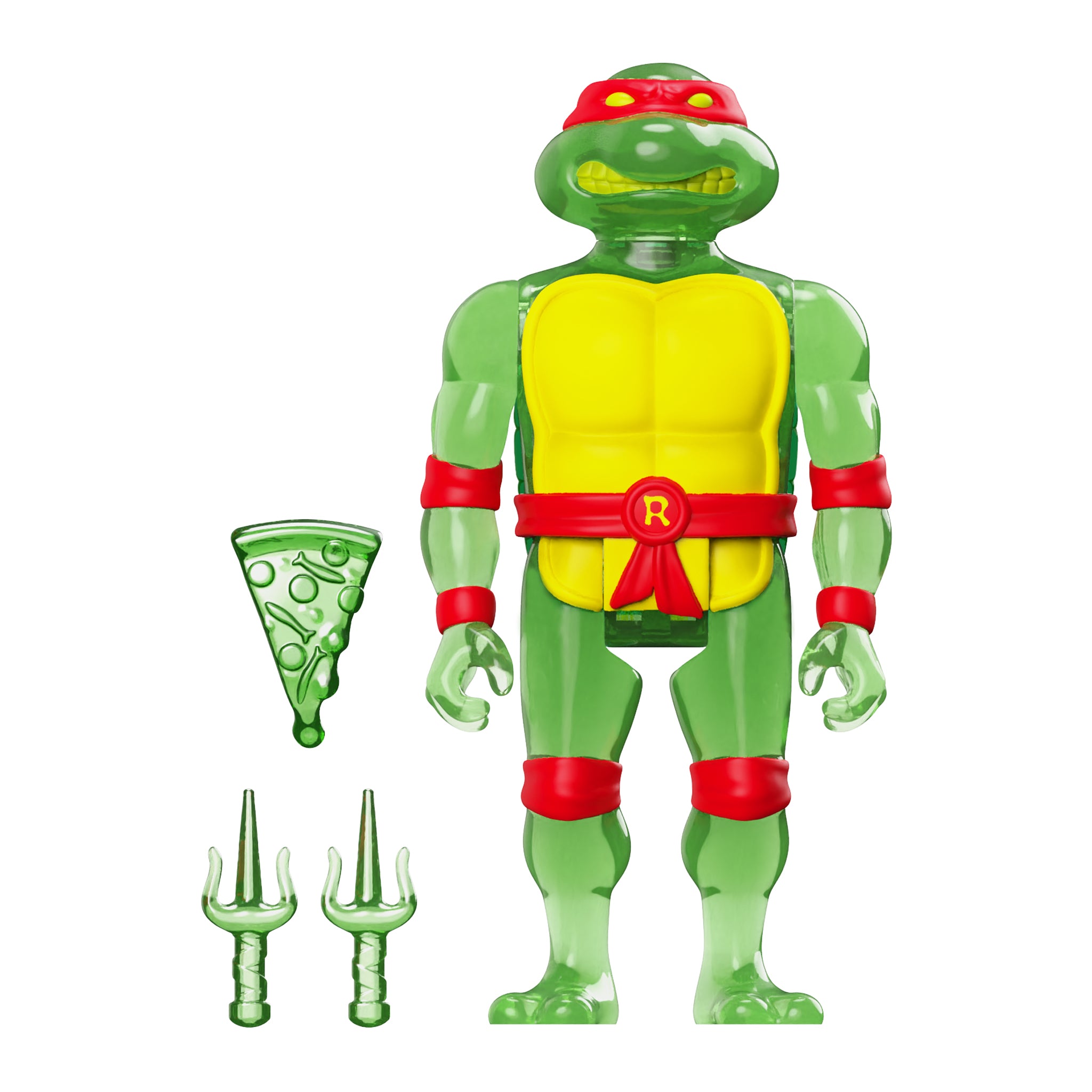 Super7 TMNT Raphael Ooze figurina verde 9,5 cm