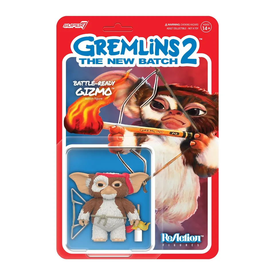 Super7 ReAction Gremlins Gizmo Battle Ready figurina