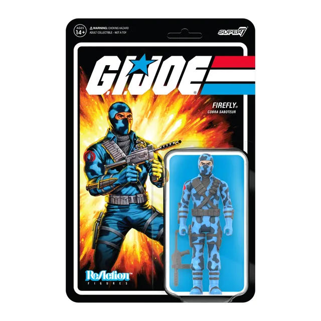Super7 G.I. Joe Firefly figurina Comic Colors 9,5cm