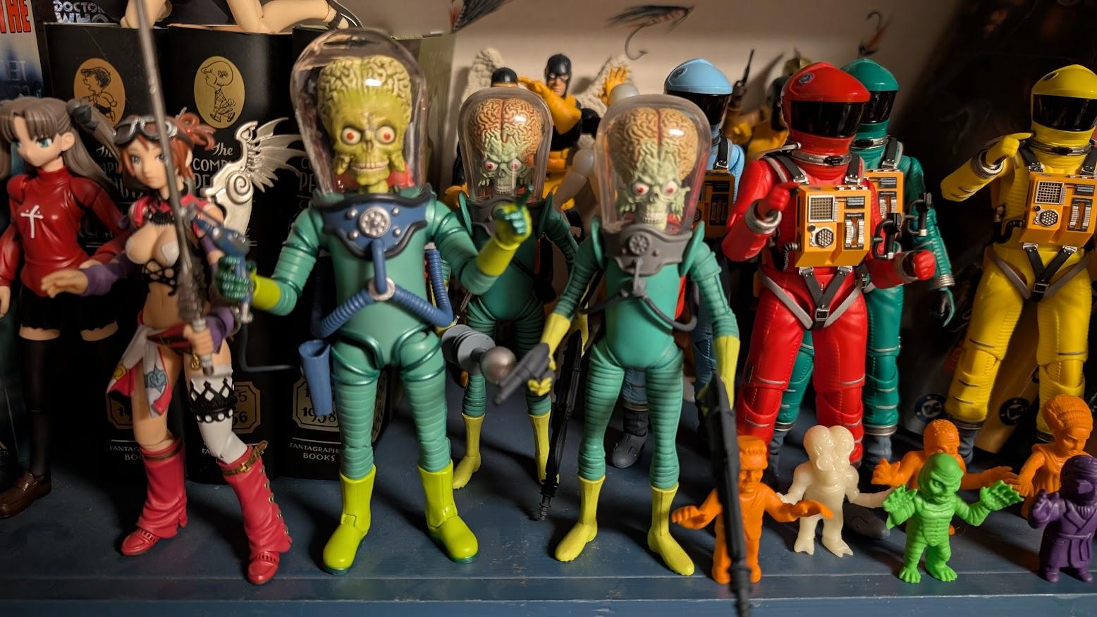 Super7 Mars Attacks Ultimates Wave 01 figurina Martian articulata