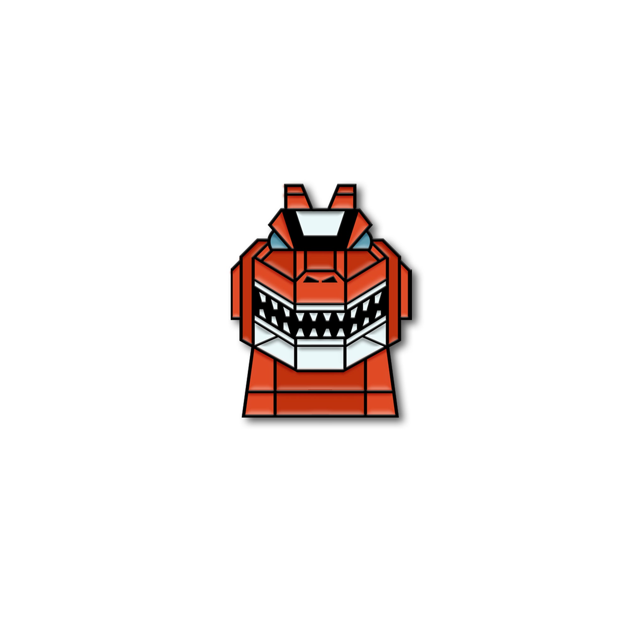 Super7 Power Rangers T-Rex Zord pin metal 2,5 cm