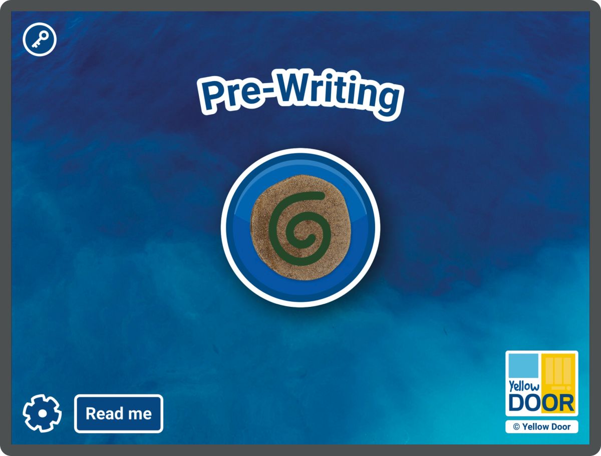 Yellow Door Pre-Writing aplicatie prescriere trasee