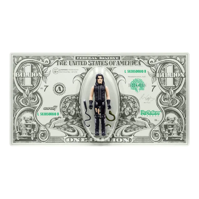 Super7 Alice Cooper Billion Dollar Babies figurina rock