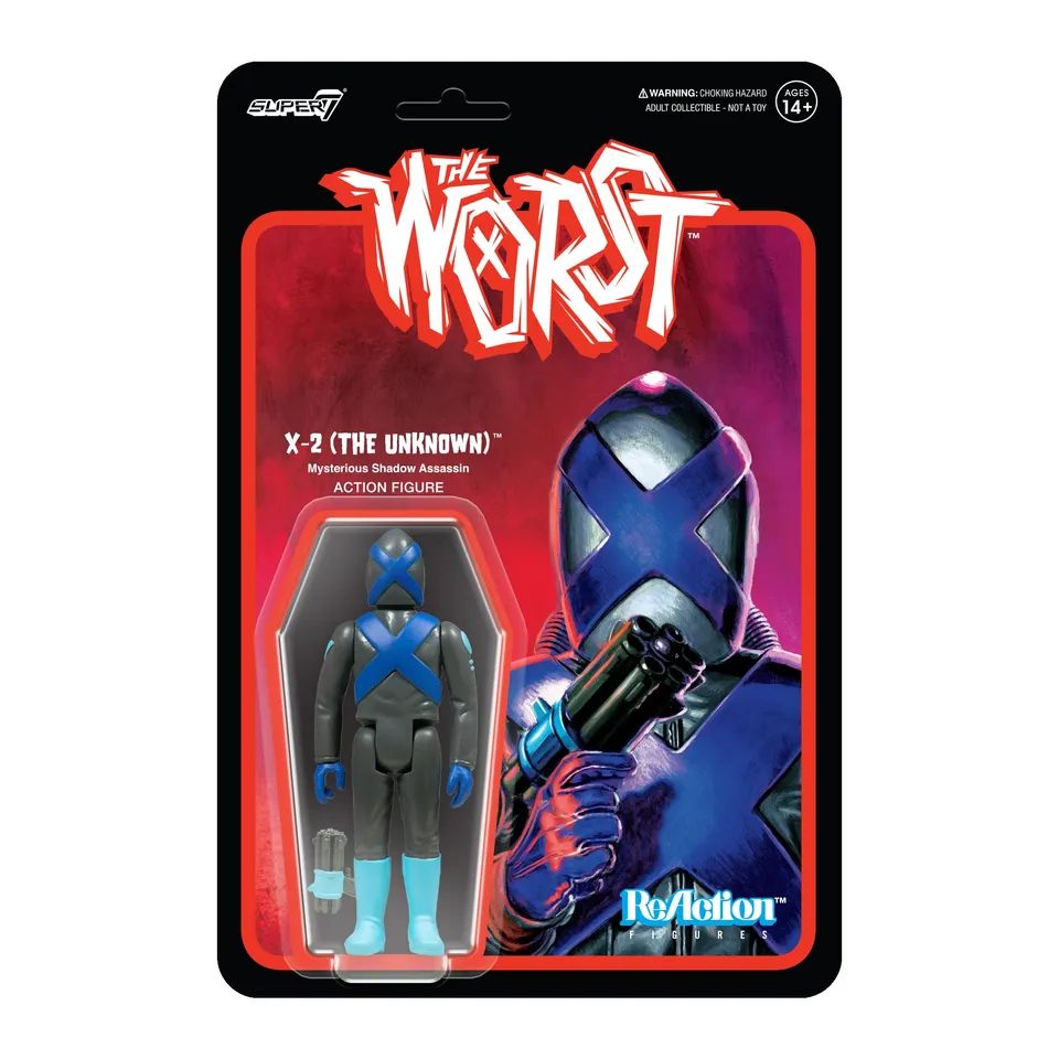Super7 The Worst X-2 Infrared figurina 9.5 cm