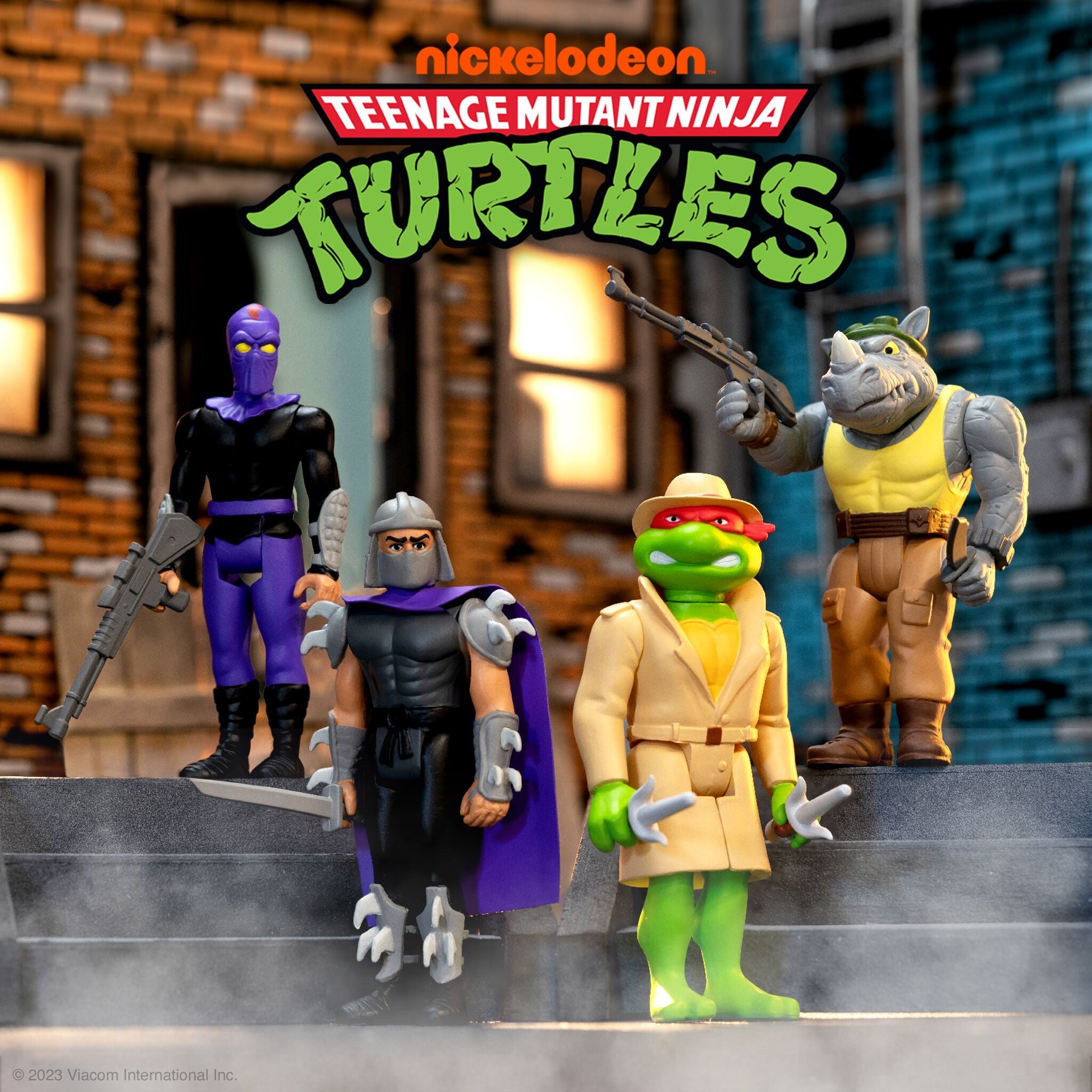 Super7 TMNT ReAction Foot Soldier figurină cartoon