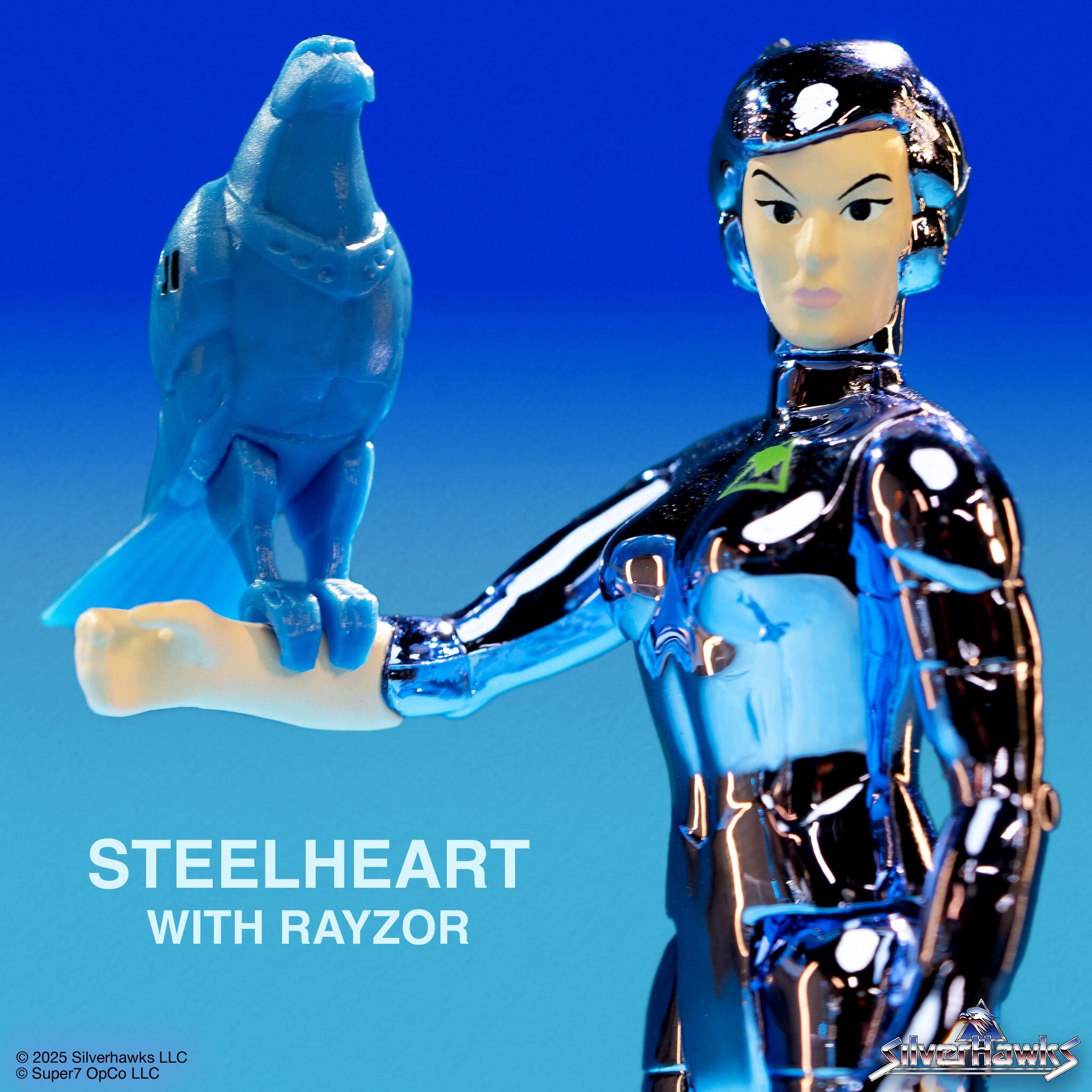 Super7 ReAction Steelheart Toy Version figurina 9,5 cm
