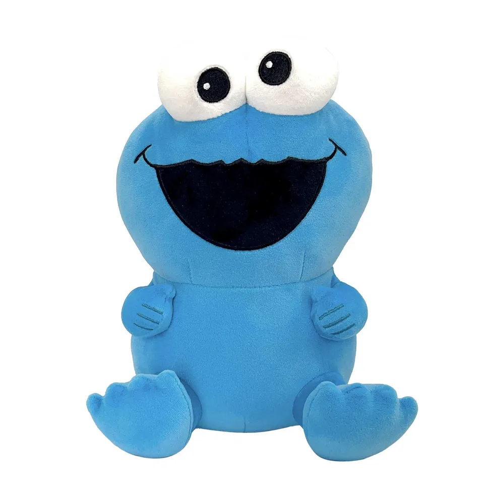 Super7 Sesame Street Cookie Monster pluș 20 cm albastru