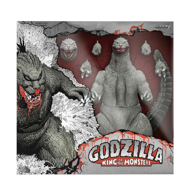 Super7 ULTIMATES Godzilla 1989 figurina gri 18 cm Thirsty