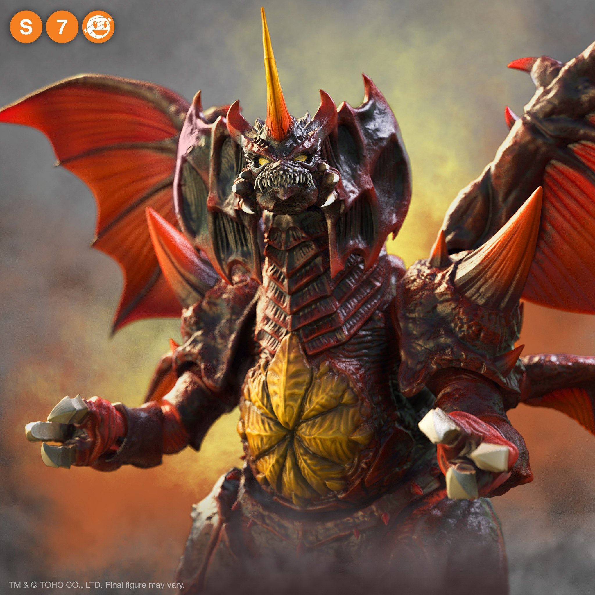 Super7 Toho ULTIMATES Destoroyah figurina Wave 3