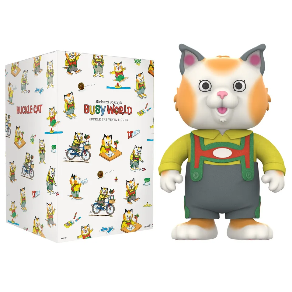 Super7 Richard Scarry Huckle Cat figurină vinil 40 cm