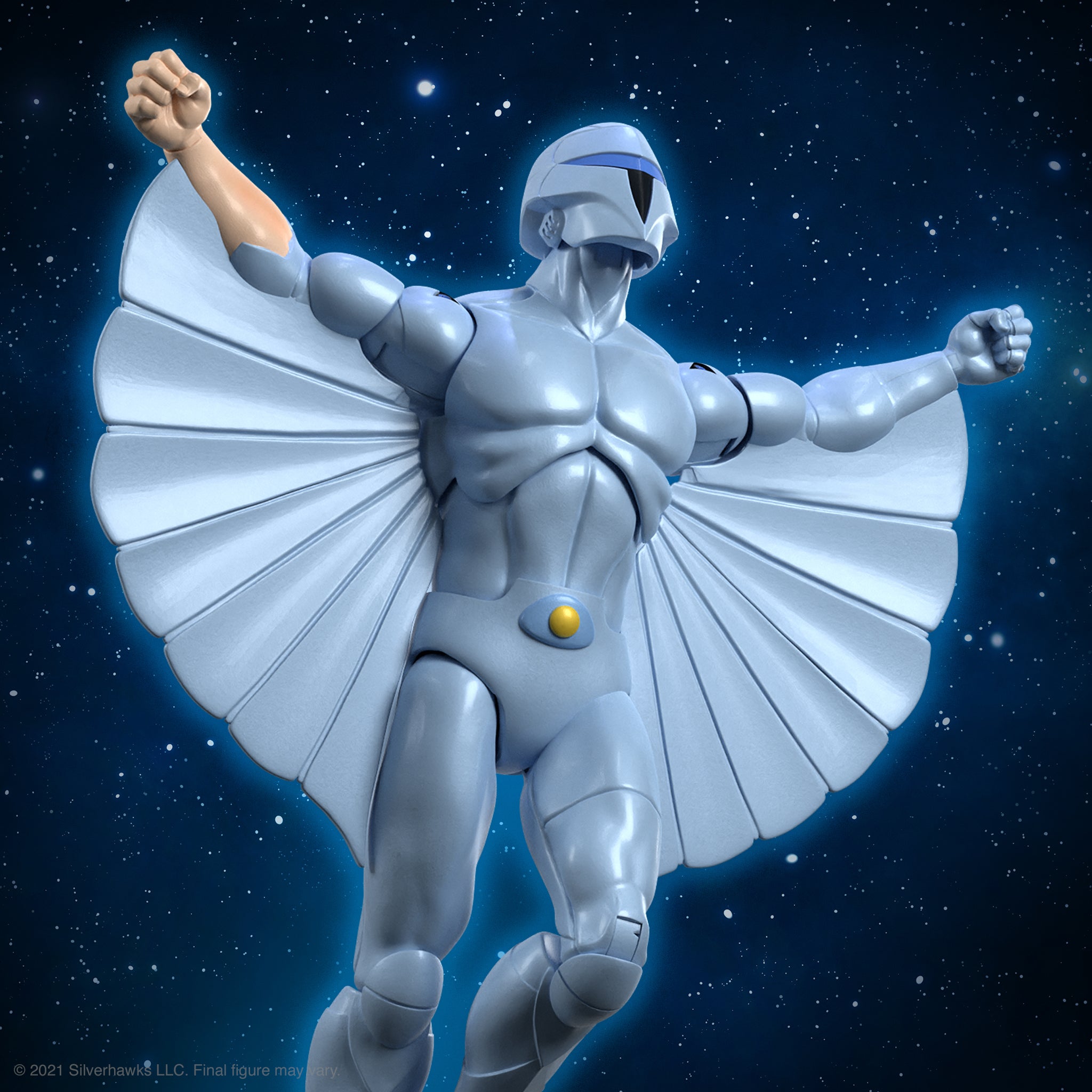 Super7 Ultimates SilverHawks Wave 1 Quicksilver figurină 18 cm