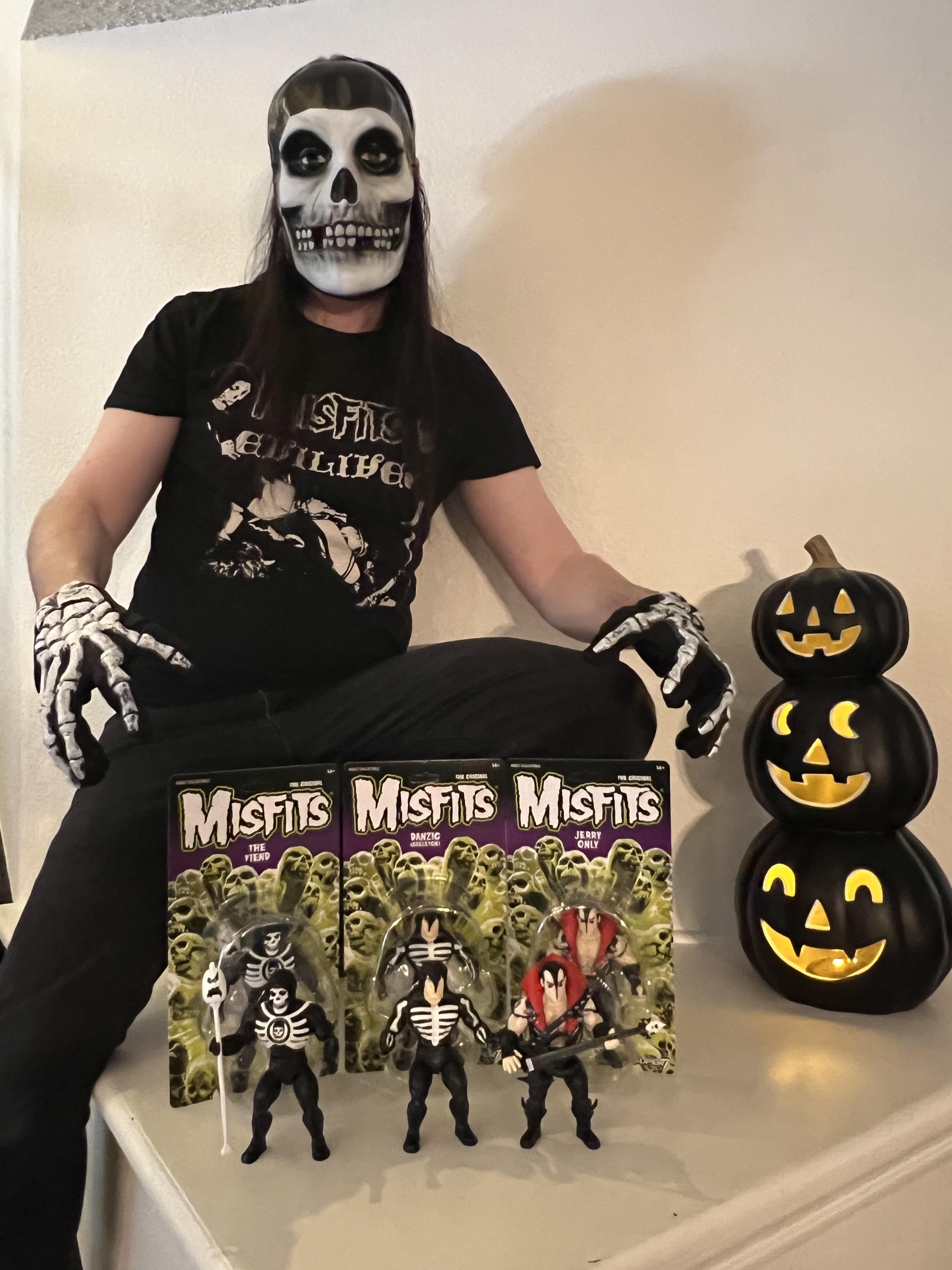 Super7 Misfits Danzig Skeleton Shirt vintage 14 cm