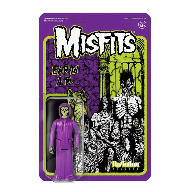Super7 ReAction Misfits Fiend Earth A.D. figurină 9,5 cm