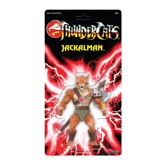 Super7 ThunderCats Vintage Jackalman figurina articulata 14cm