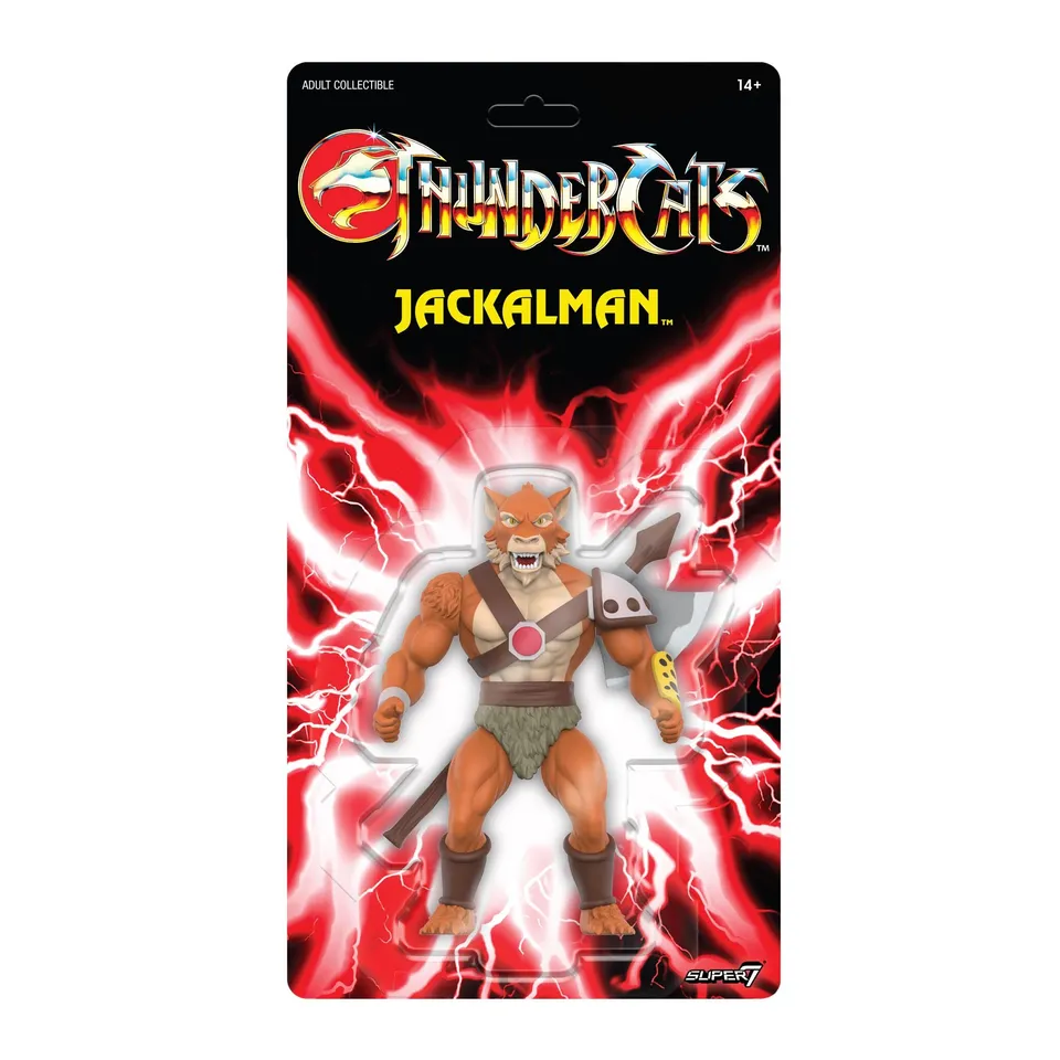 Super7 ThunderCats Vintage Jackalman figurina articulata 14cm