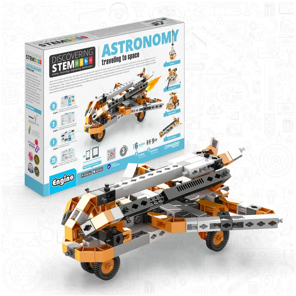 Engino Discovering STEM Astronomy set constructie spatiu 6 modele