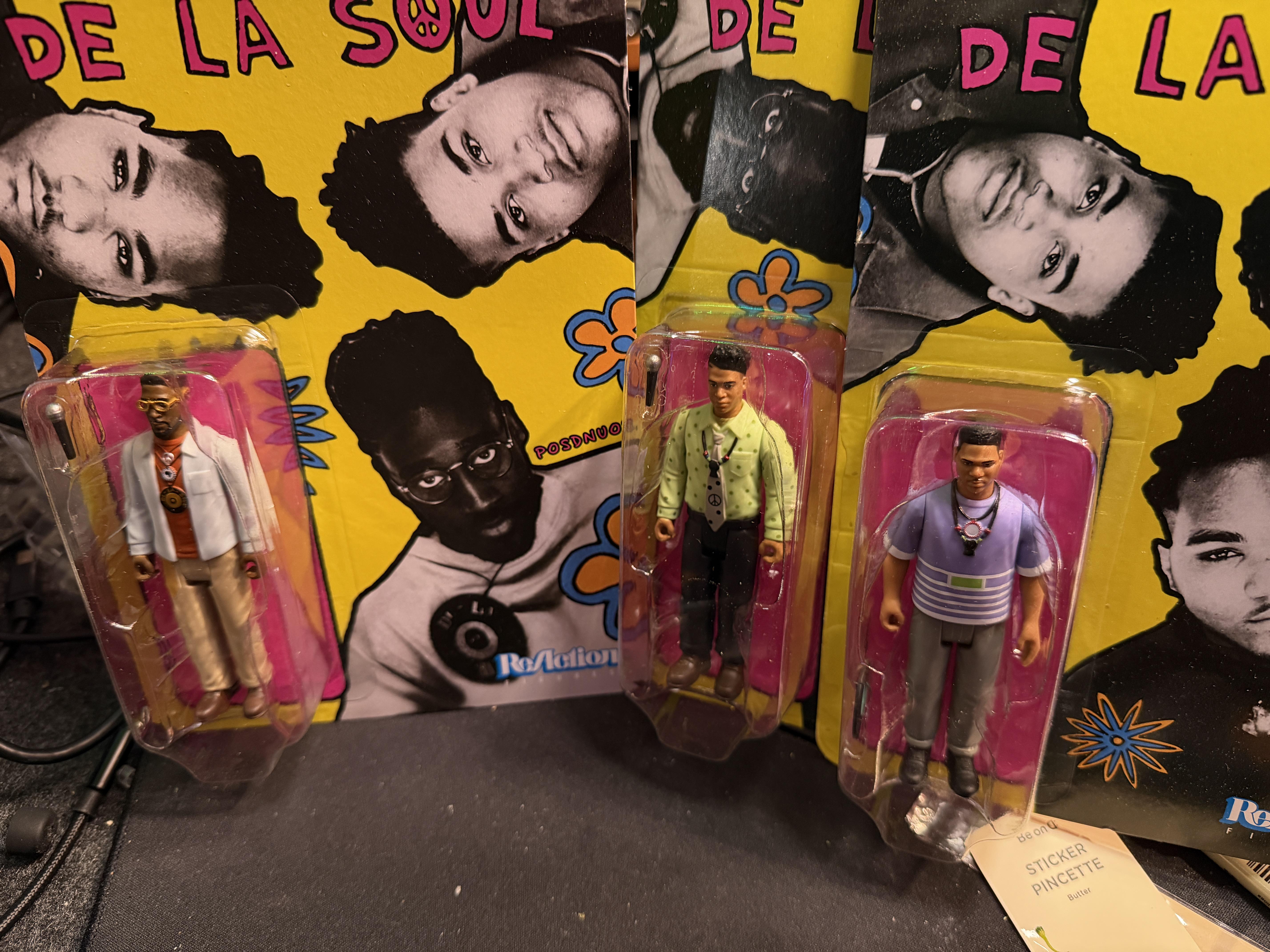 Super7 De La Soul ReAction Posdnuos Me Myself figurina