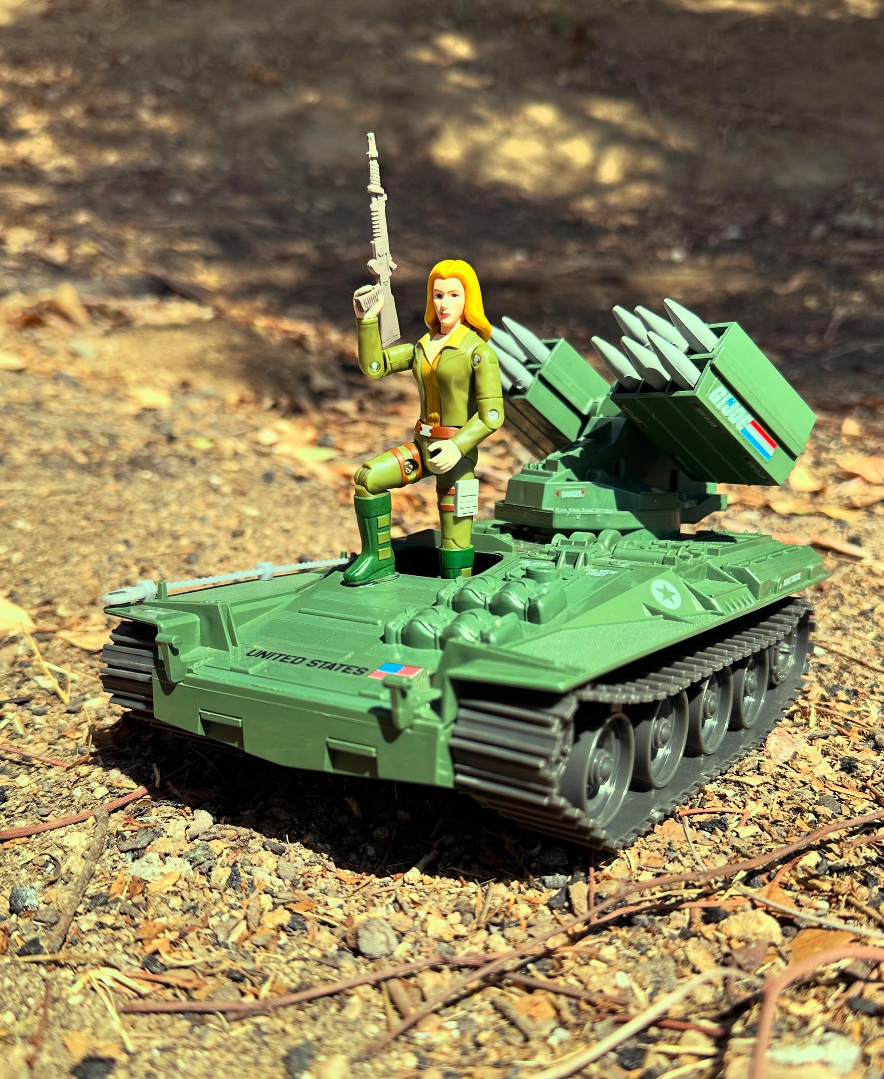 Super7 G.I. Joe ReAction+ Wave 01 figurină Cover Girl blondă