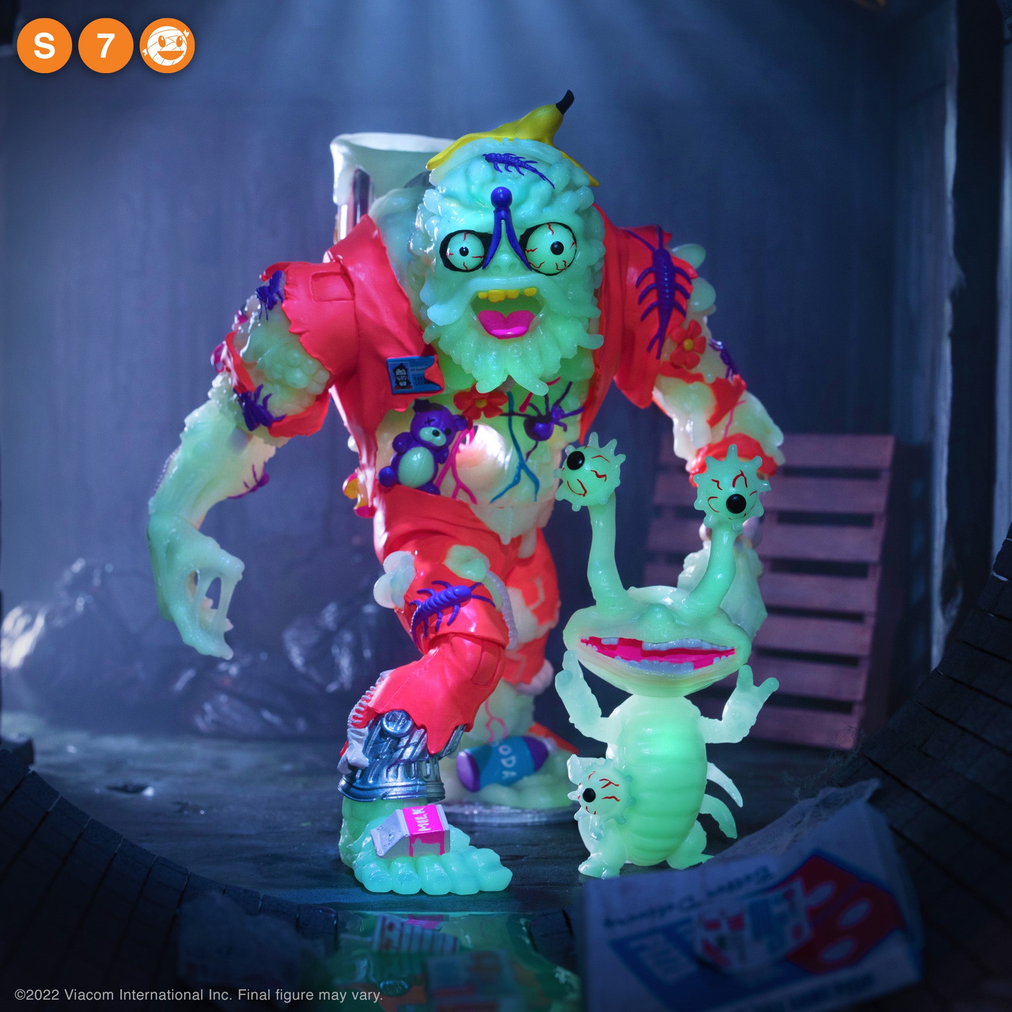 Super7 TMNT Ultimates Muckman figurina glow 18 cm