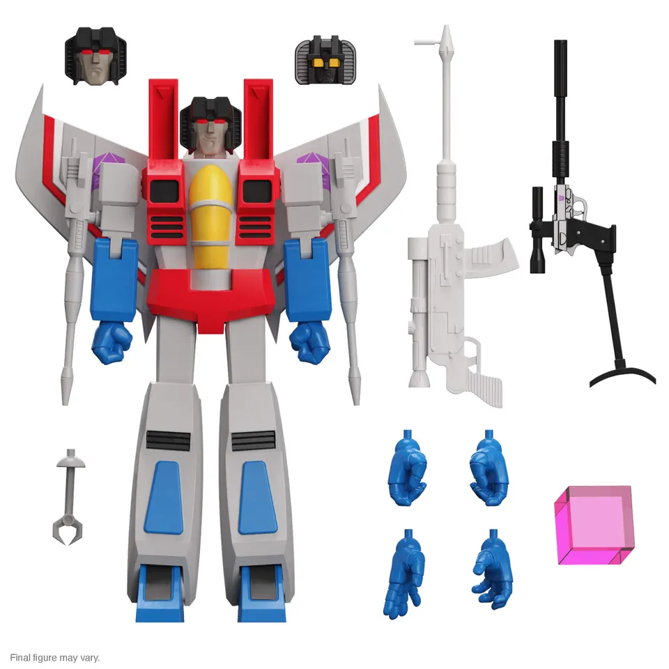 Super7 Transformers ULTIMATES Wave 4 Starscream G1 figurina 18cm