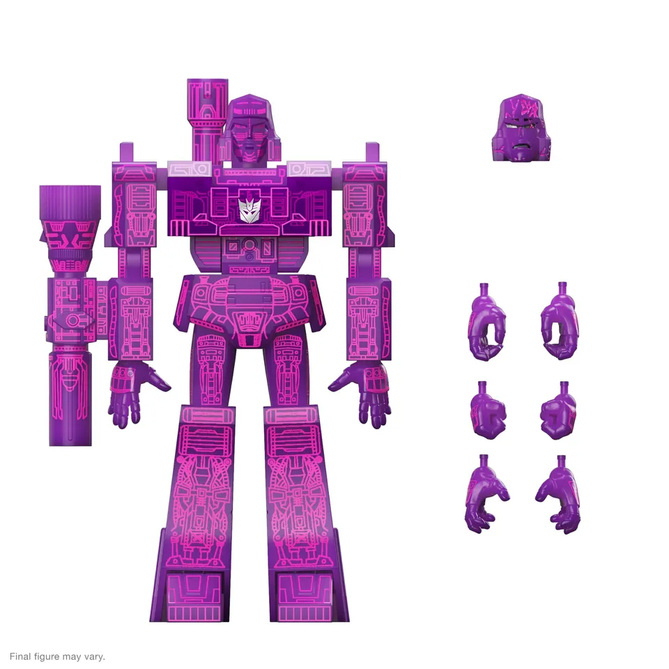 Super7 Ultimates Wave 5 Megatron Reformatting figurina mov 18 cm