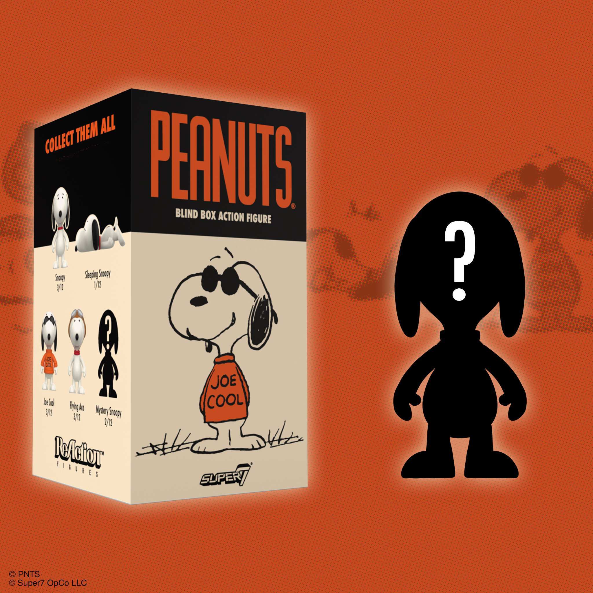 Super7 Peanuts Wave 06 Snoopy blind box figurină