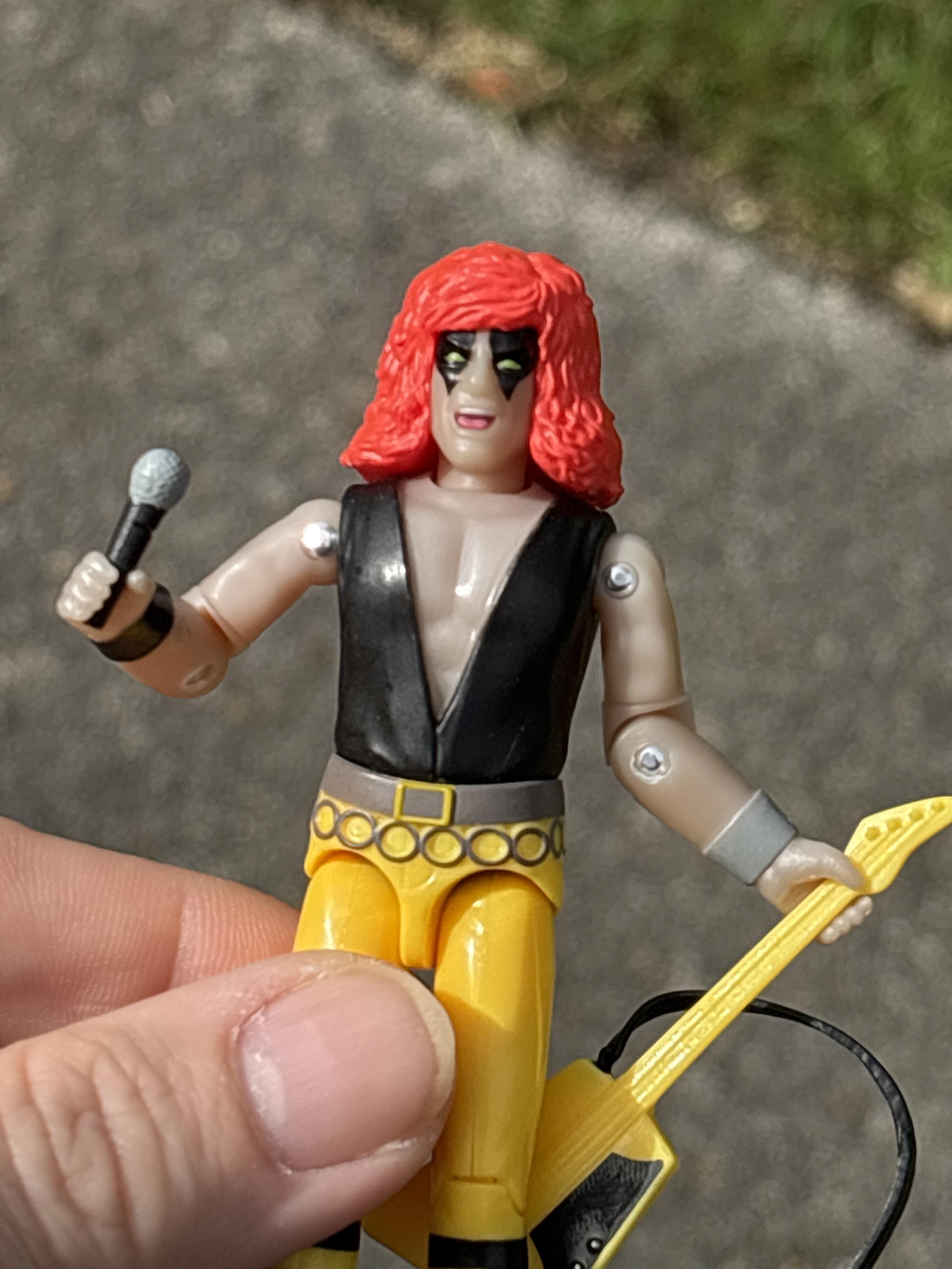 Super7 G.I. Joe Wild Bill Cartoon figurina 9,5 cm rucsac