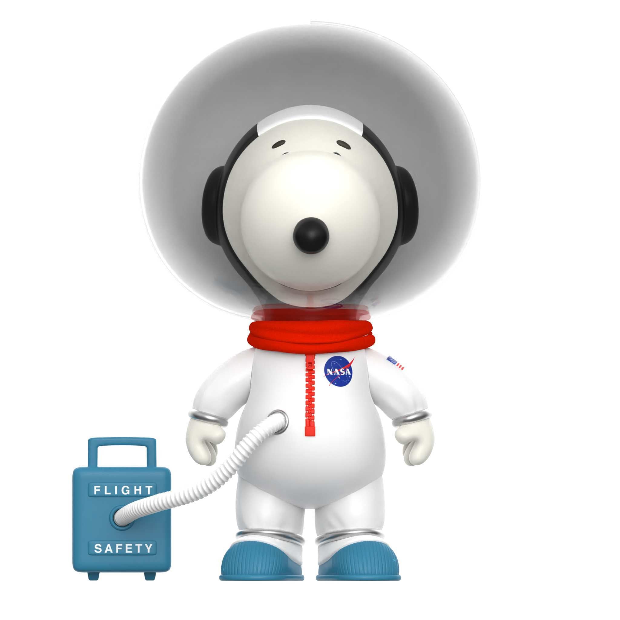Super7 SuperSize Snoopy White Spacesuit vinil 38 cm