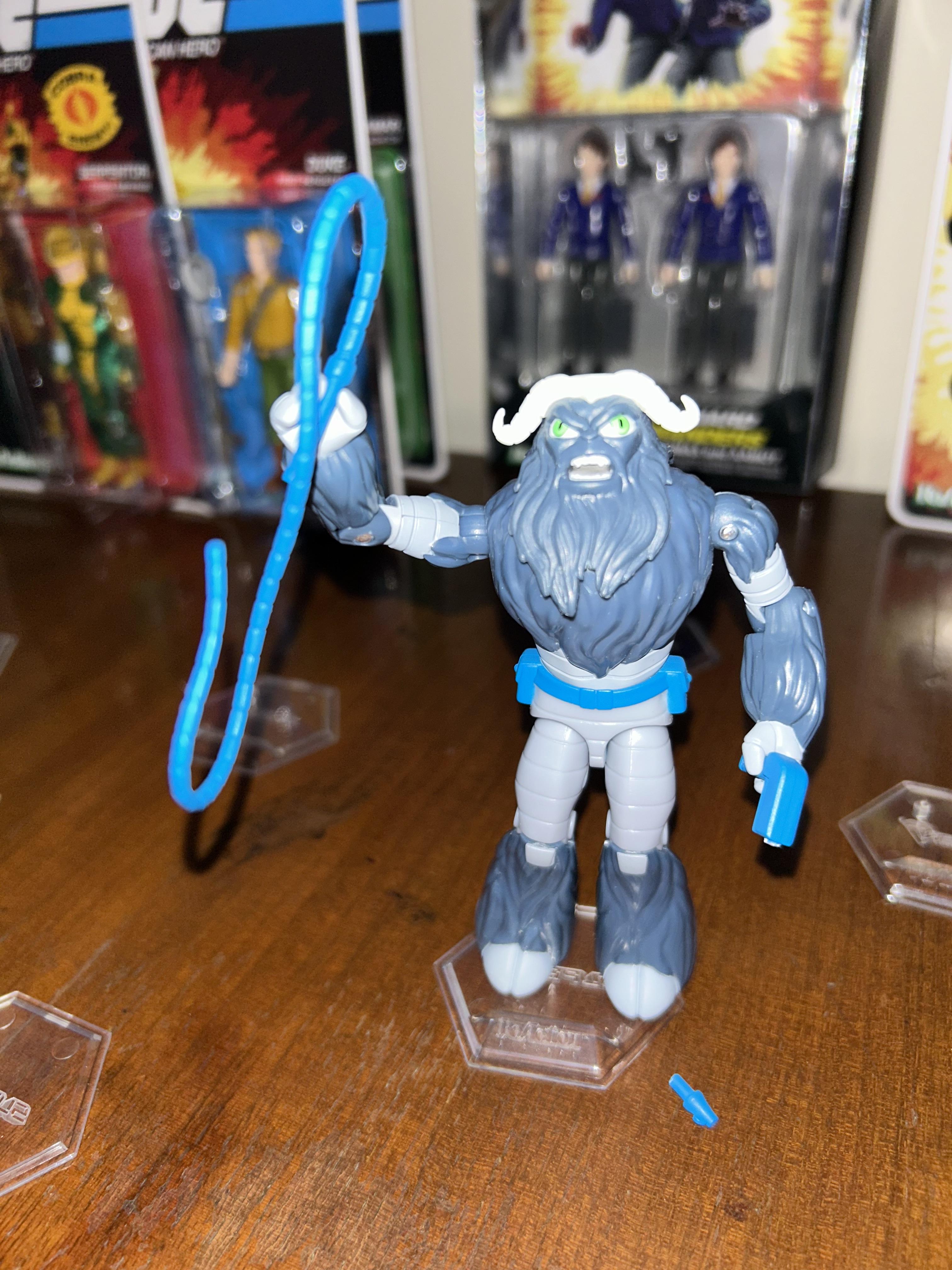 Super7 ReAction Stands set 10 suporturi figurine transparente