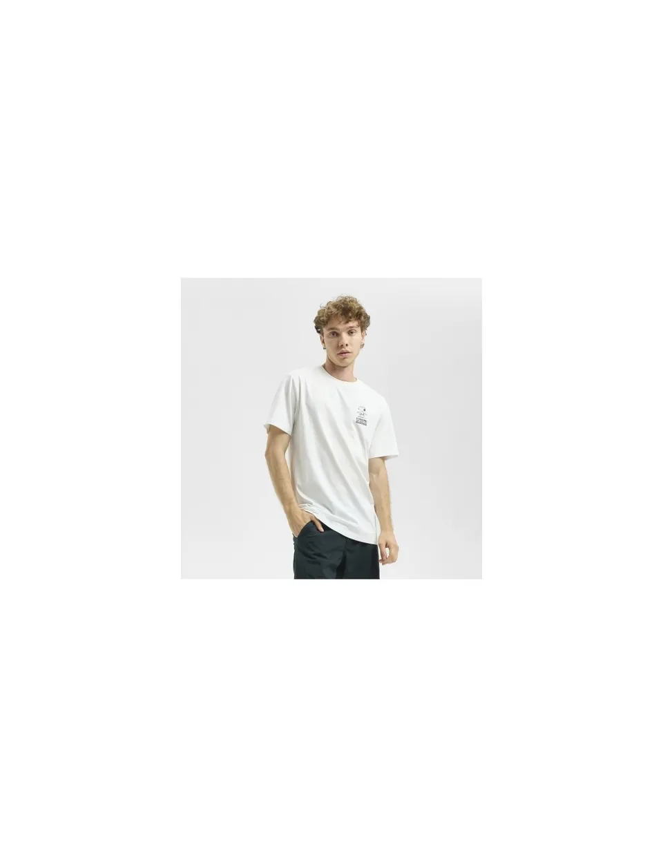 Hydroponic Good Life tricou alb bumbac lejer