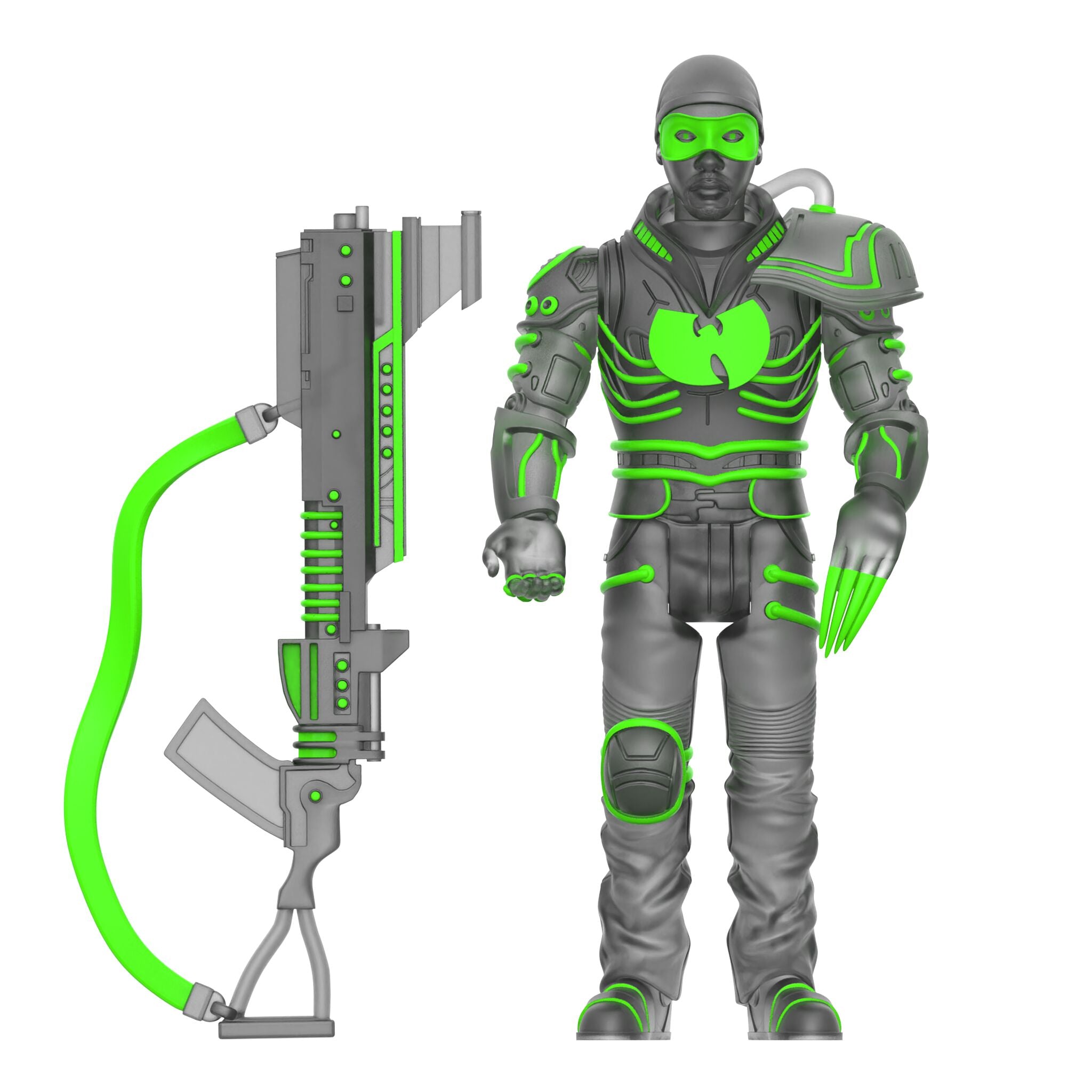 Super7 ReAction RZA Bobby Digital figurina clear