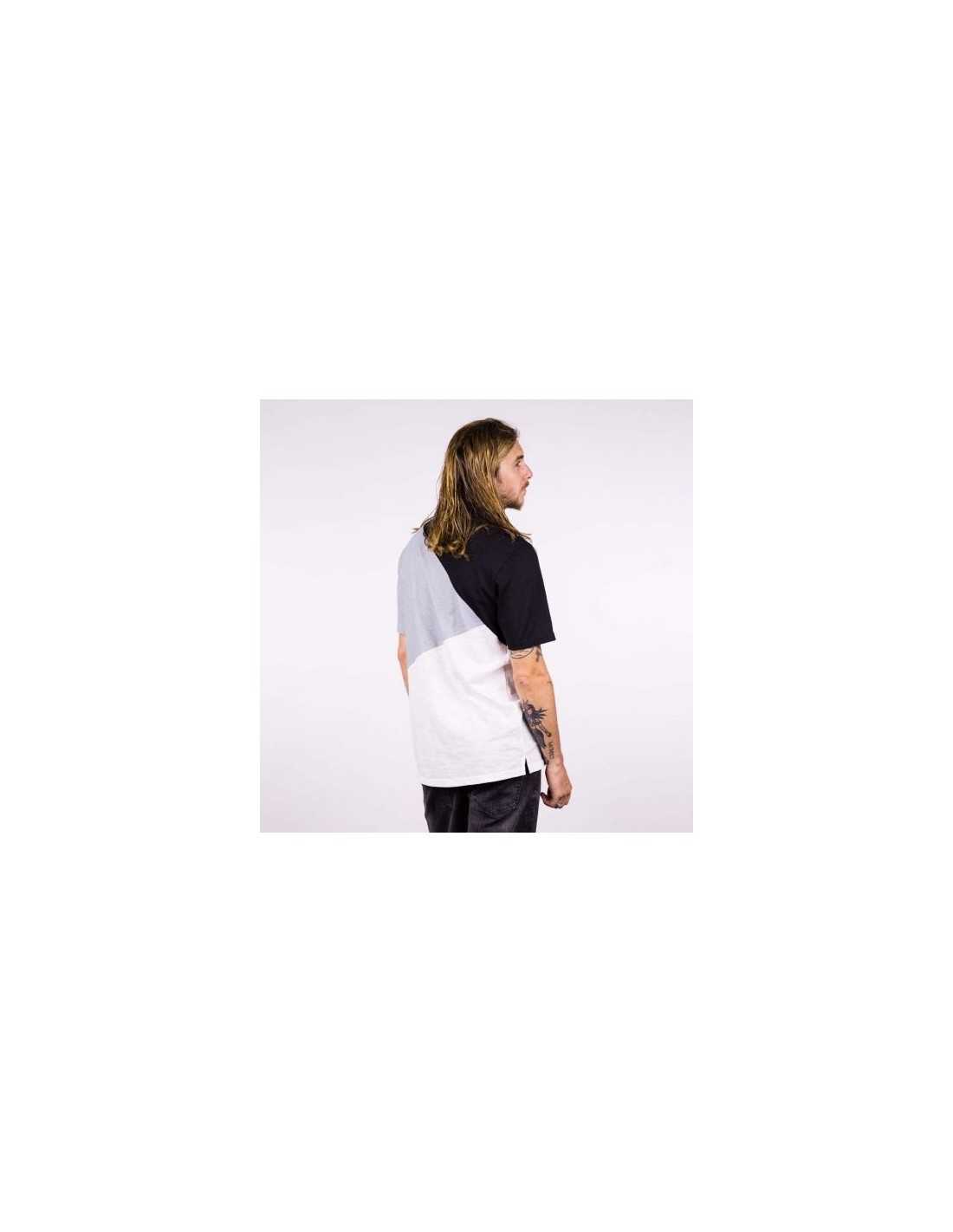 Hydroponic Belmont tricou polo black grey white