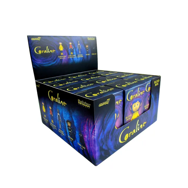 Super7 Coraline set 12 figurine Blind Box ReAction