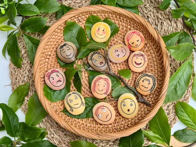 Yellow Door Emotion Stones pietre emotii set 12 sentimente