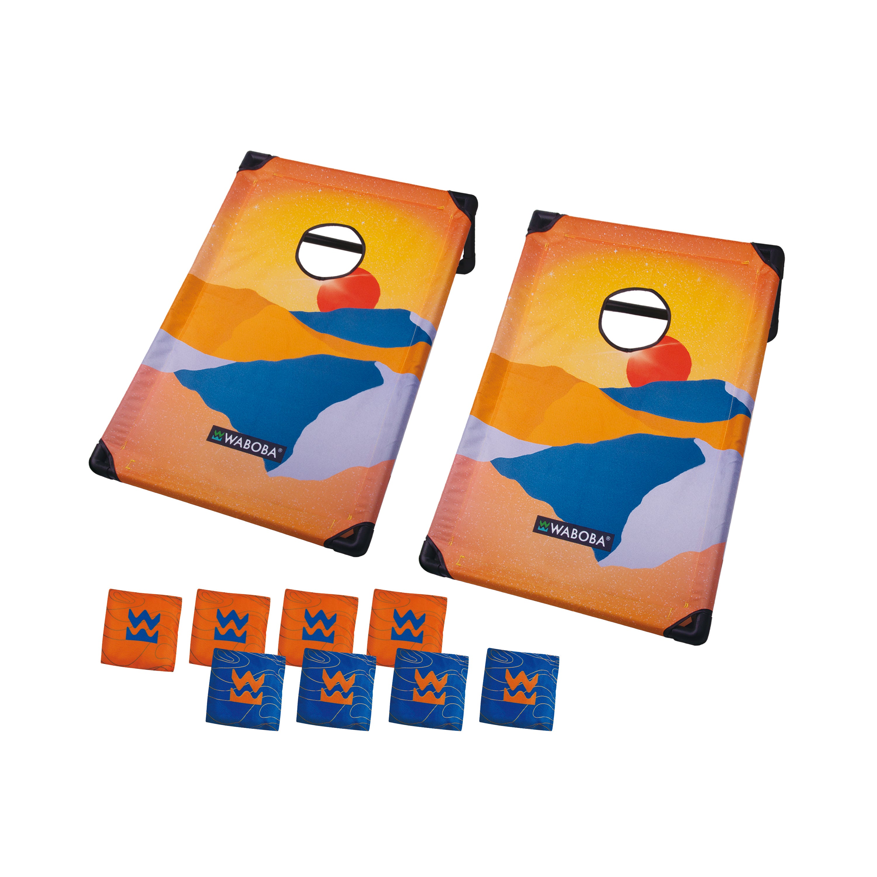 Waboba Travel Cornhole Set joc cornhole voiaj 2 placi