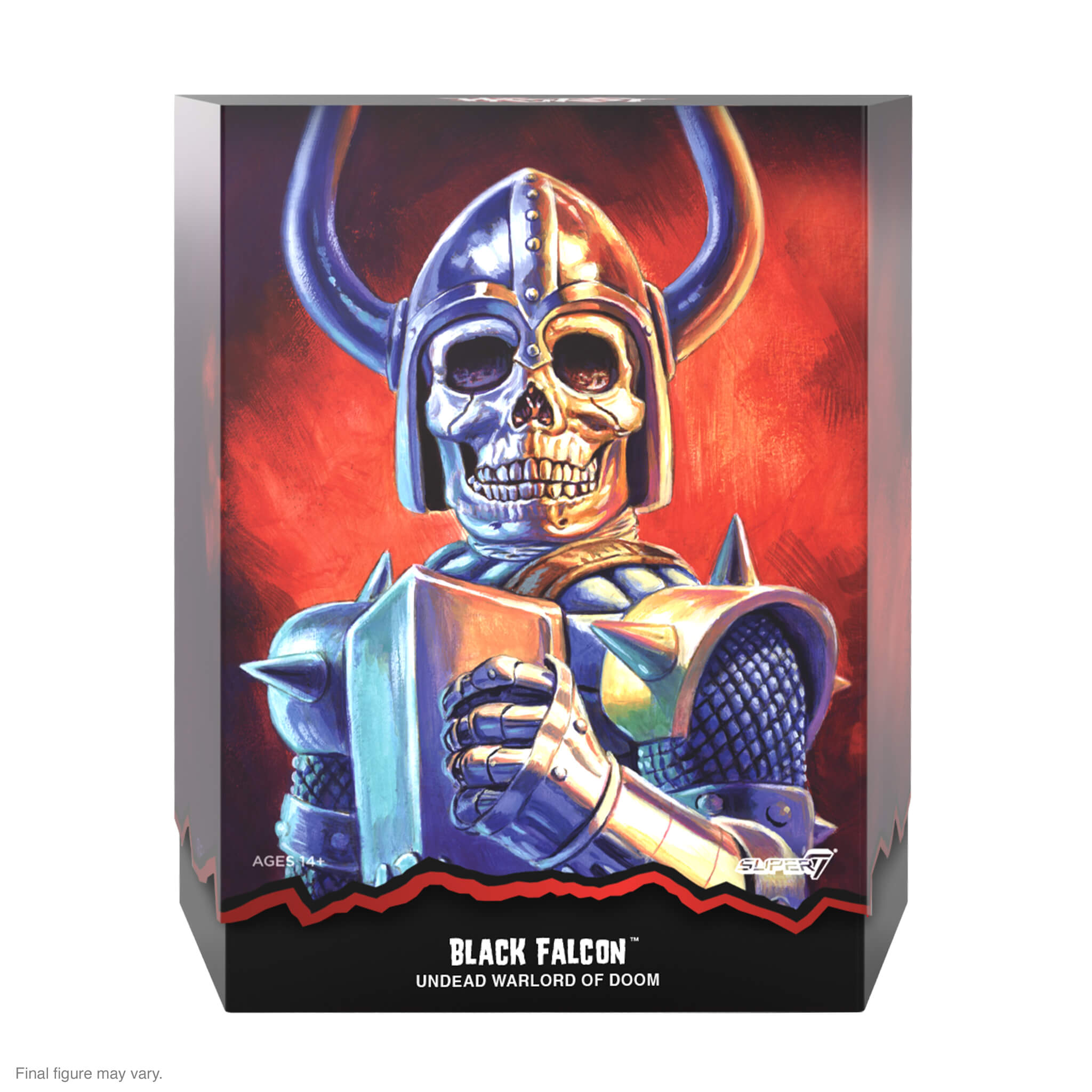 Super7 The Worst Ultimates Wave 2 figurina Black Falcon 18 cm