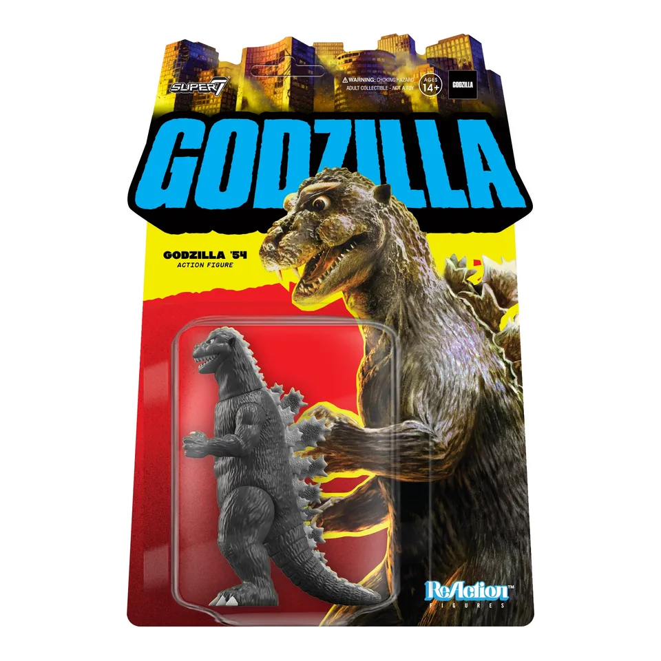 Super7 Toho ReAction Godzilla '54 figurina gri 10 cm