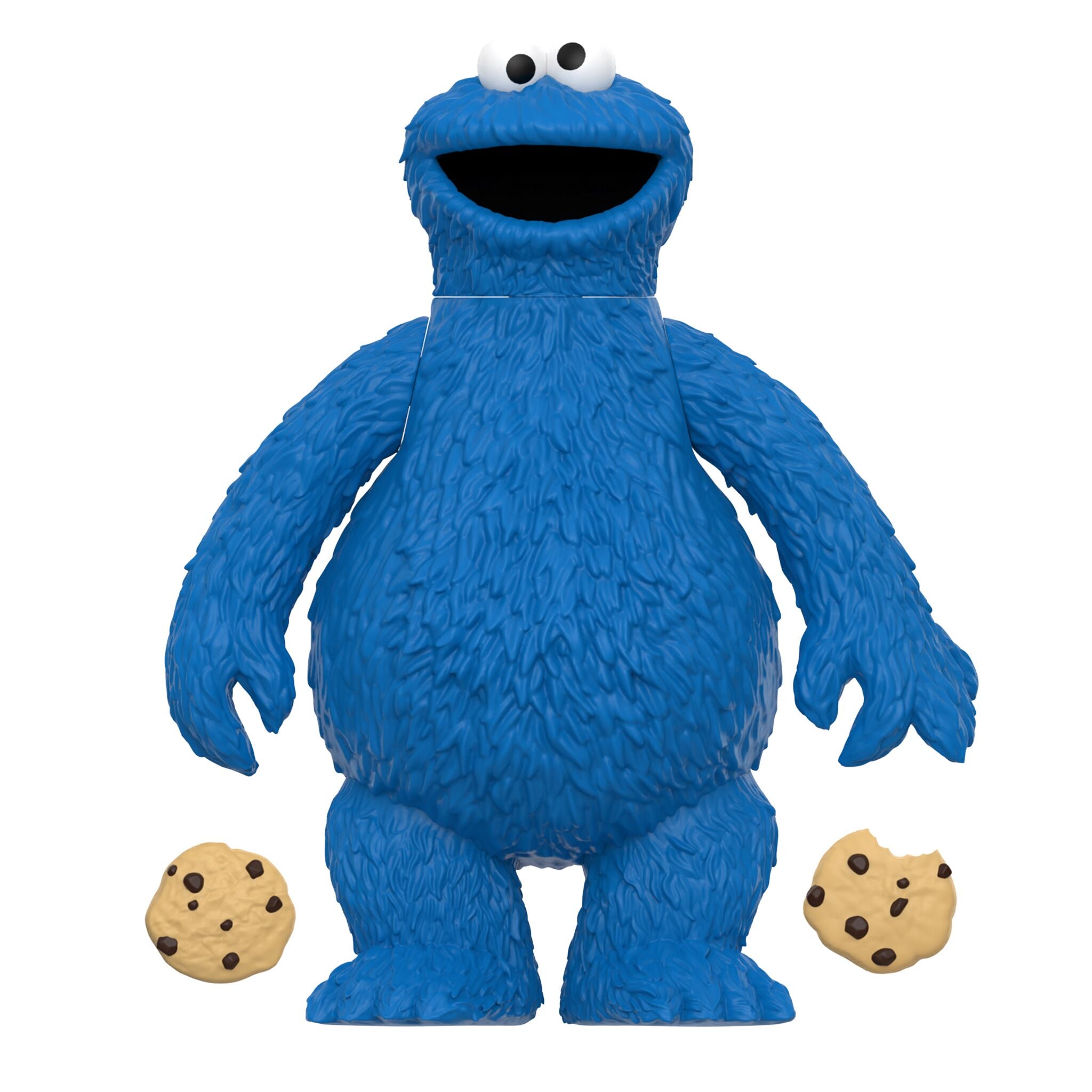 Super7 Sesame Street Cookie Monster figurina 9,5 cm cu biscuiti