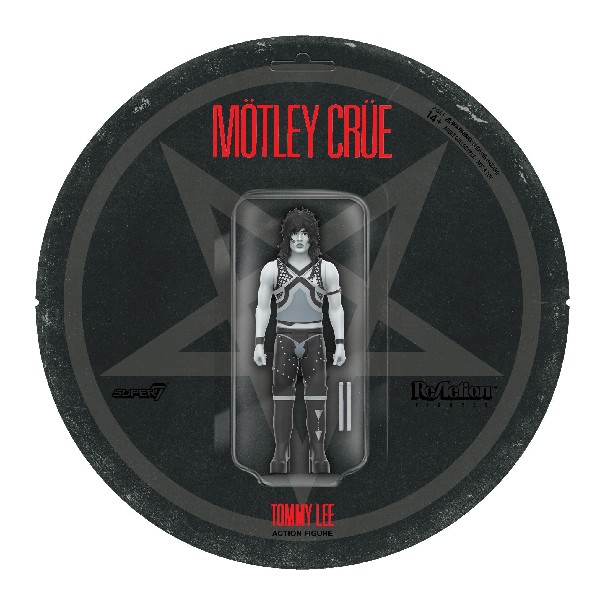 Super7 Motley Crue ReAction Shout At The Devil set 4 figurine
