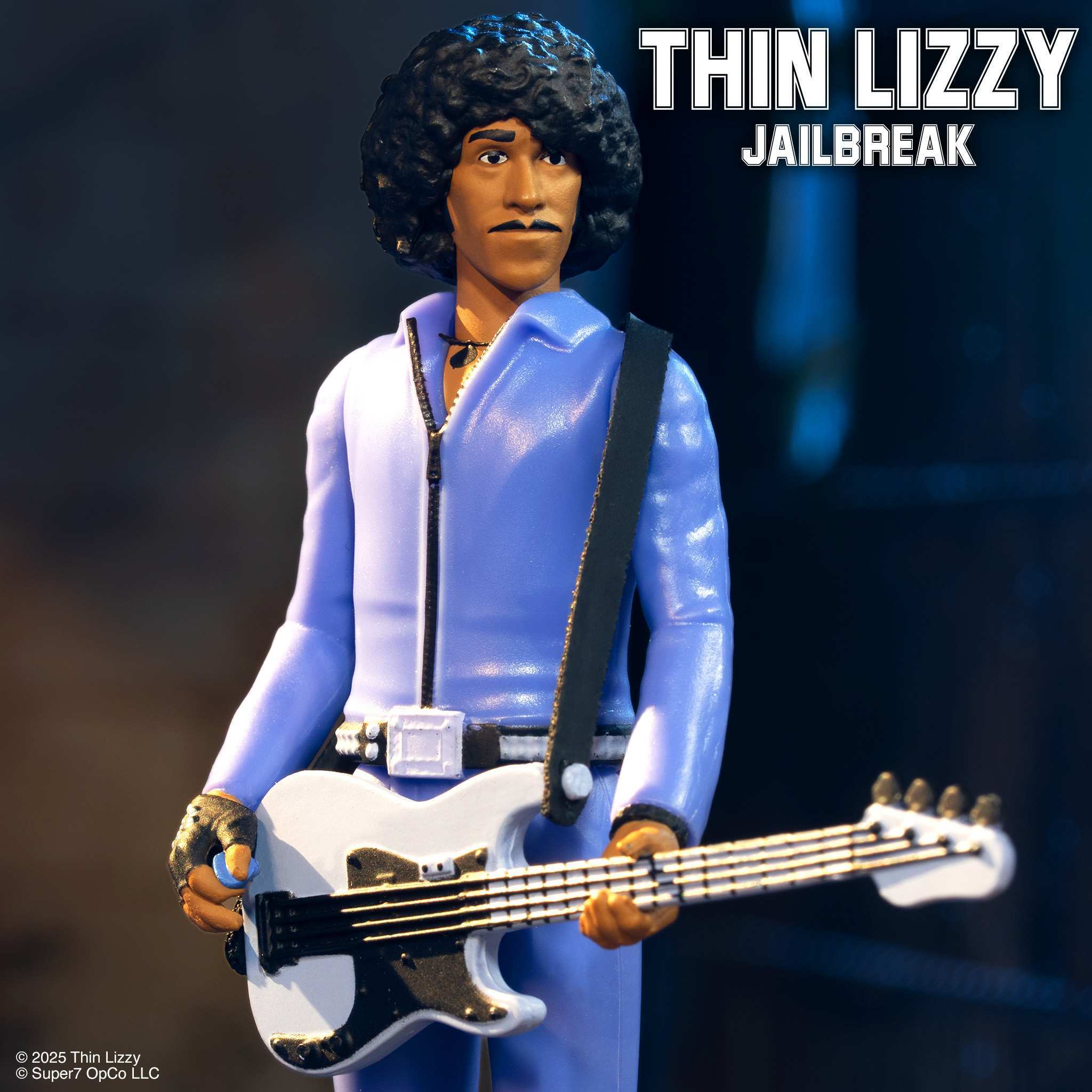 Super7 Thin Lizzy Jailbreak Phil Lynott figurină 9,5 cm