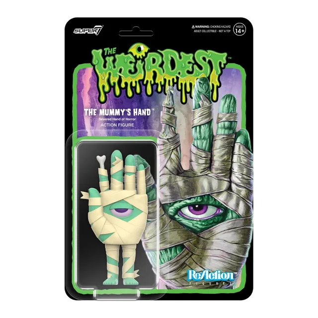Super7 The Weirdest Mummy's Hand figurina 10 cm Putrid Pals